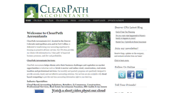 Desktop Screenshot of clearpathaccountants.com